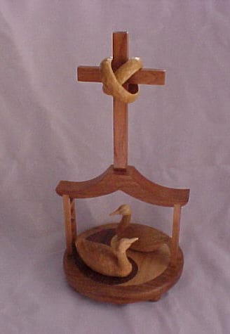 Korean Catholic Wedding Cake Top The wedding rings are carved from a single Korean Catholic Wedding Cake Top The wedding rings are carved from a single